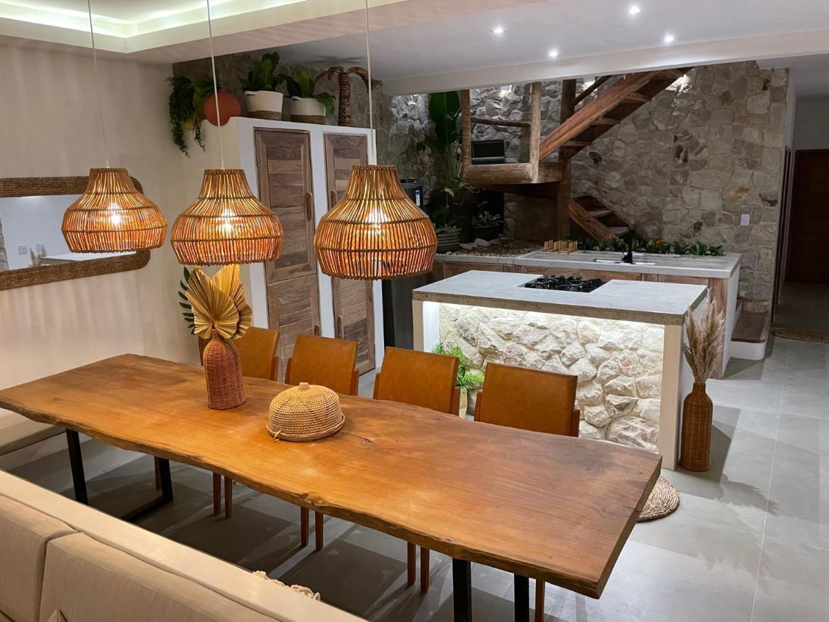 Piticcaia Lodge - Casa Pe Na Areia, Frente Mar - プレア エクステリア 写真
