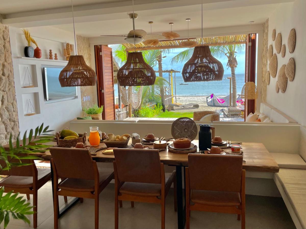Piticcaia Lodge - Casa Pe Na Areia, Frente Mar - プレア エクステリア 写真