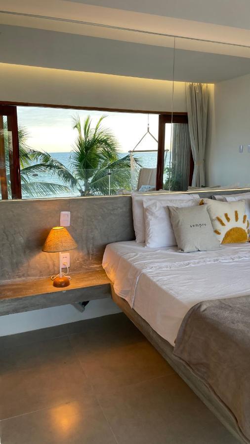 Piticcaia Lodge - Casa Pe Na Areia, Frente Mar - プレア エクステリア 写真