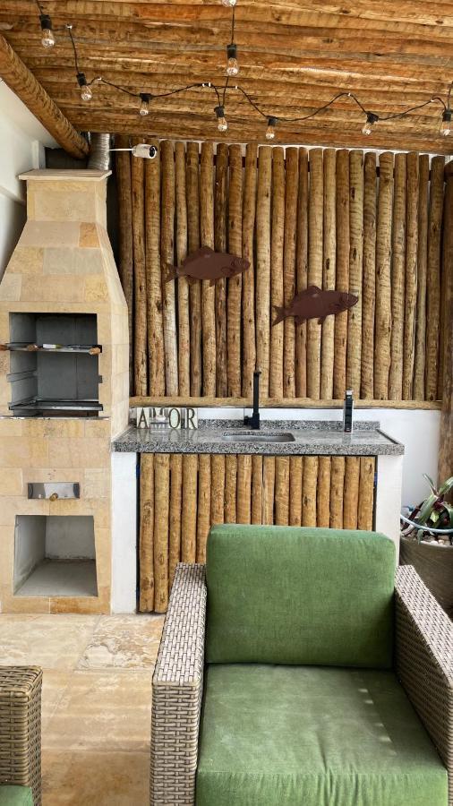 Piticcaia Lodge - Casa Pe Na Areia, Frente Mar - プレア エクステリア 写真