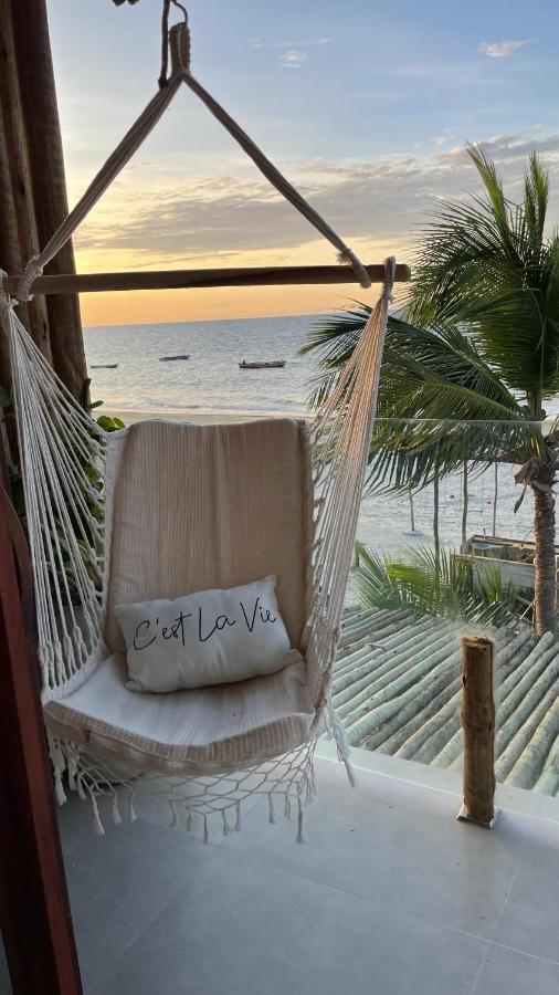 Piticcaia Lodge - Casa Pe Na Areia, Frente Mar - プレア エクステリア 写真